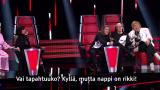 The Voice of Finlandin tekniikka pettää: Tonin ja Sipen tuoli hajoaa kriittisellä hetkellä! – Valmentajakollega rientää apuun