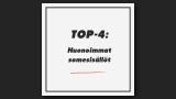 TOP-4: Huonoimmat somesisällöt