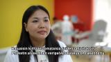 Thaimaan veripalvelun Pornthip Rattajak kiittää suomalaisia, joiden lahjoituksilla Phuketin veripalvelukeskus rakennettiin