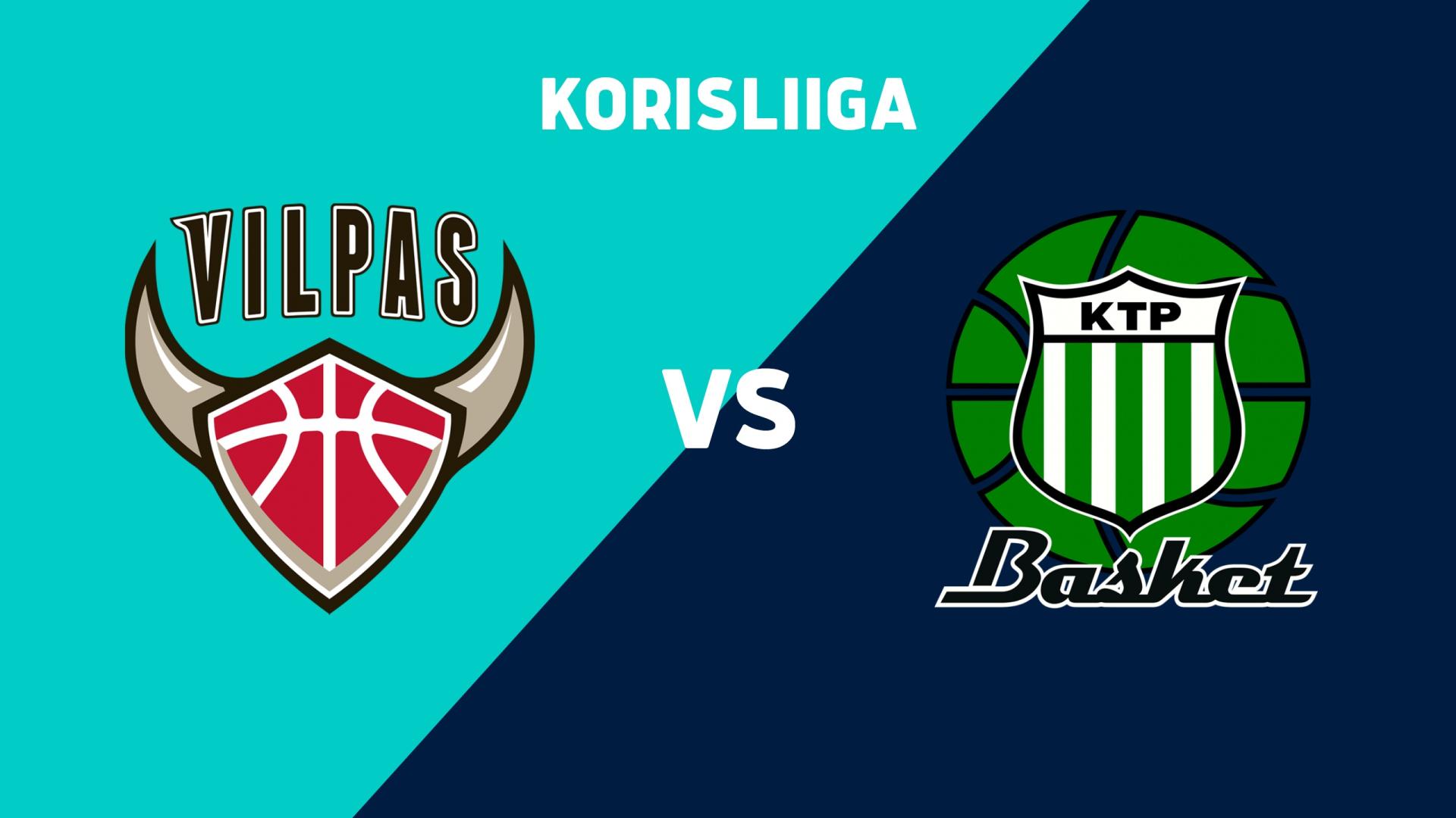 Korisliiga - Kausi 2022 - Jakso 2 - Korisliiga LIVE: Salon Vilpas -  KTP-Basket . | Ruutu