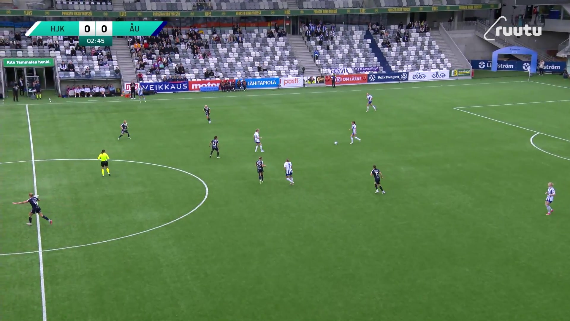 Huippuhetket: HJK - Åland United 21.9.2025 (loppuottelu)