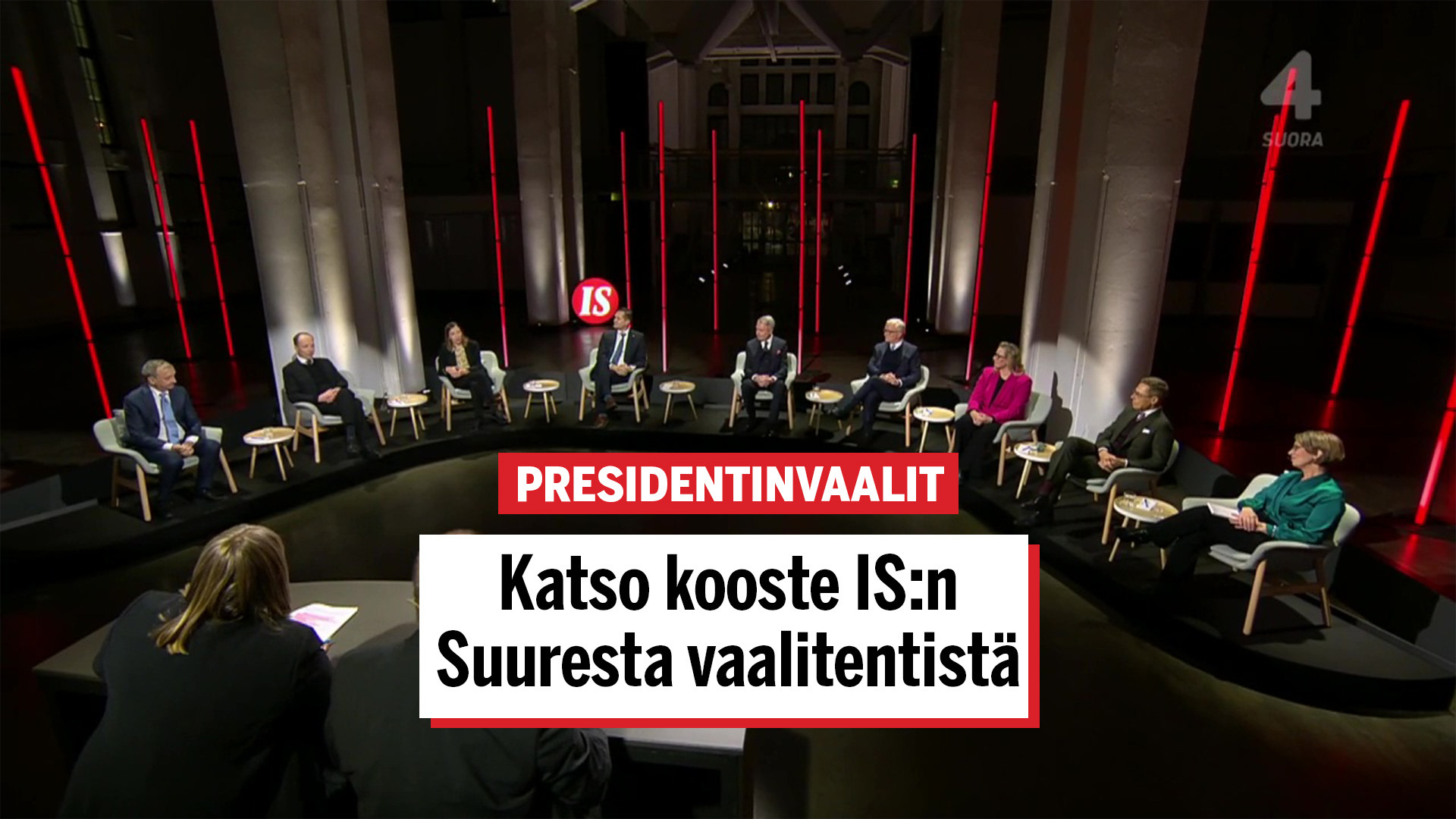 Ilta-Sanomien Suuri Vaalitentti: Kooste | Ruutu