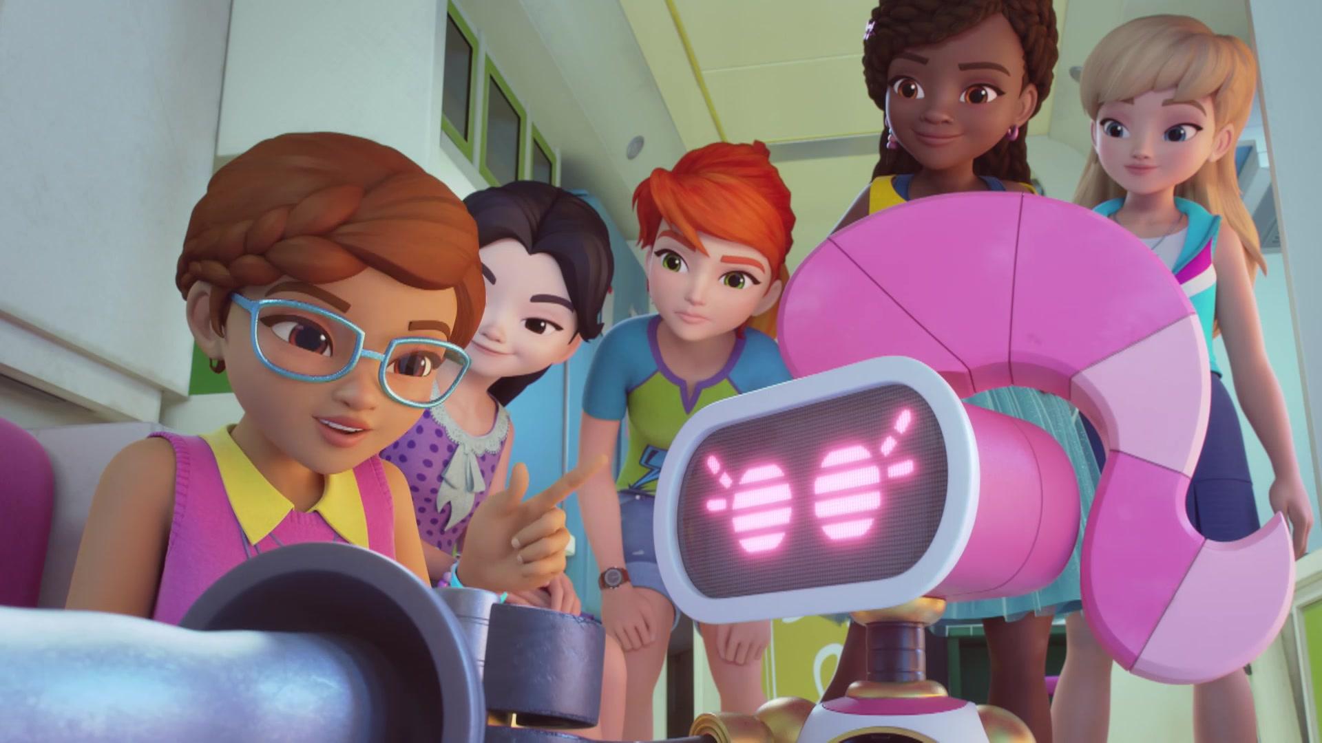 LEGO Friends Tyttöjen tärkeä tehtävä • Kausi 3 • 3 Zobo ja Zoe Ruutu