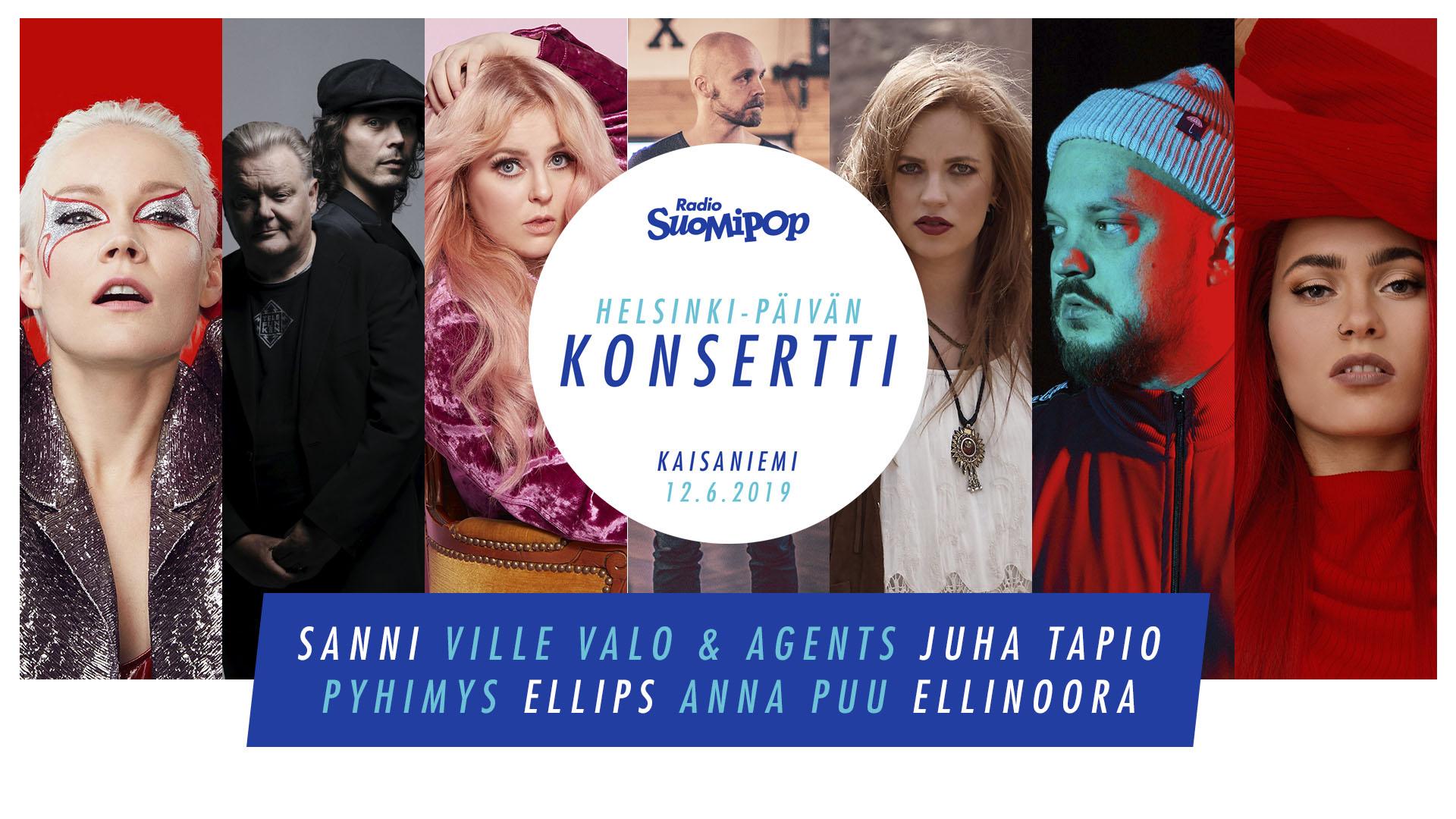 Radio Suomipopin Helsinki-päivän konsertti - Kausi 3 - Jakso 7 - Juha Tapio  | Ruutu