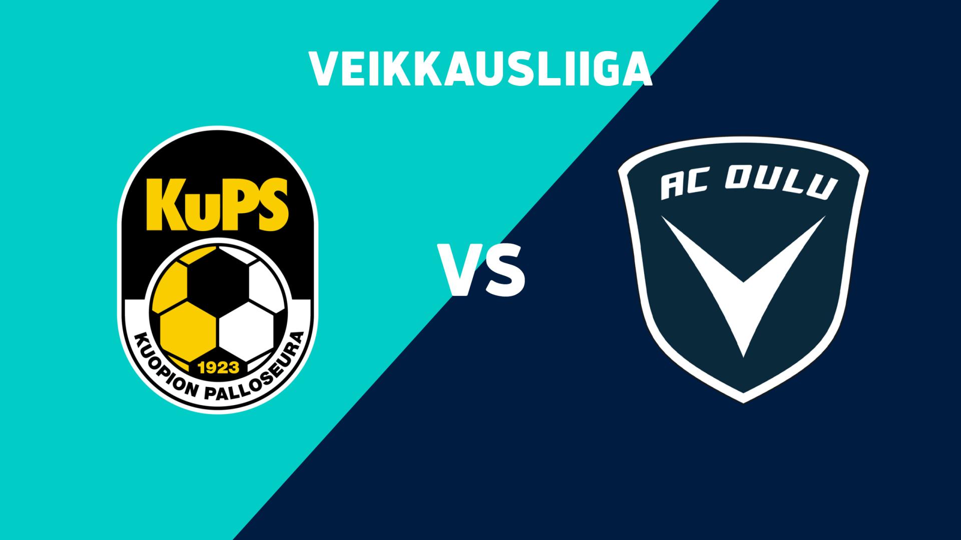 Veikkausliiga • Kausi 2023 • KuPS - AC Oulu 7.6. | Ruutu