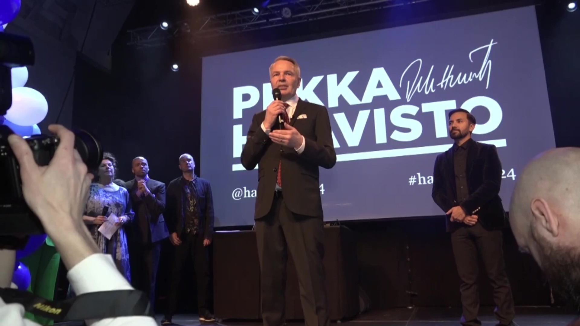 Presidentinvaalit: Pekka Haaviston Puhe | Ruutu