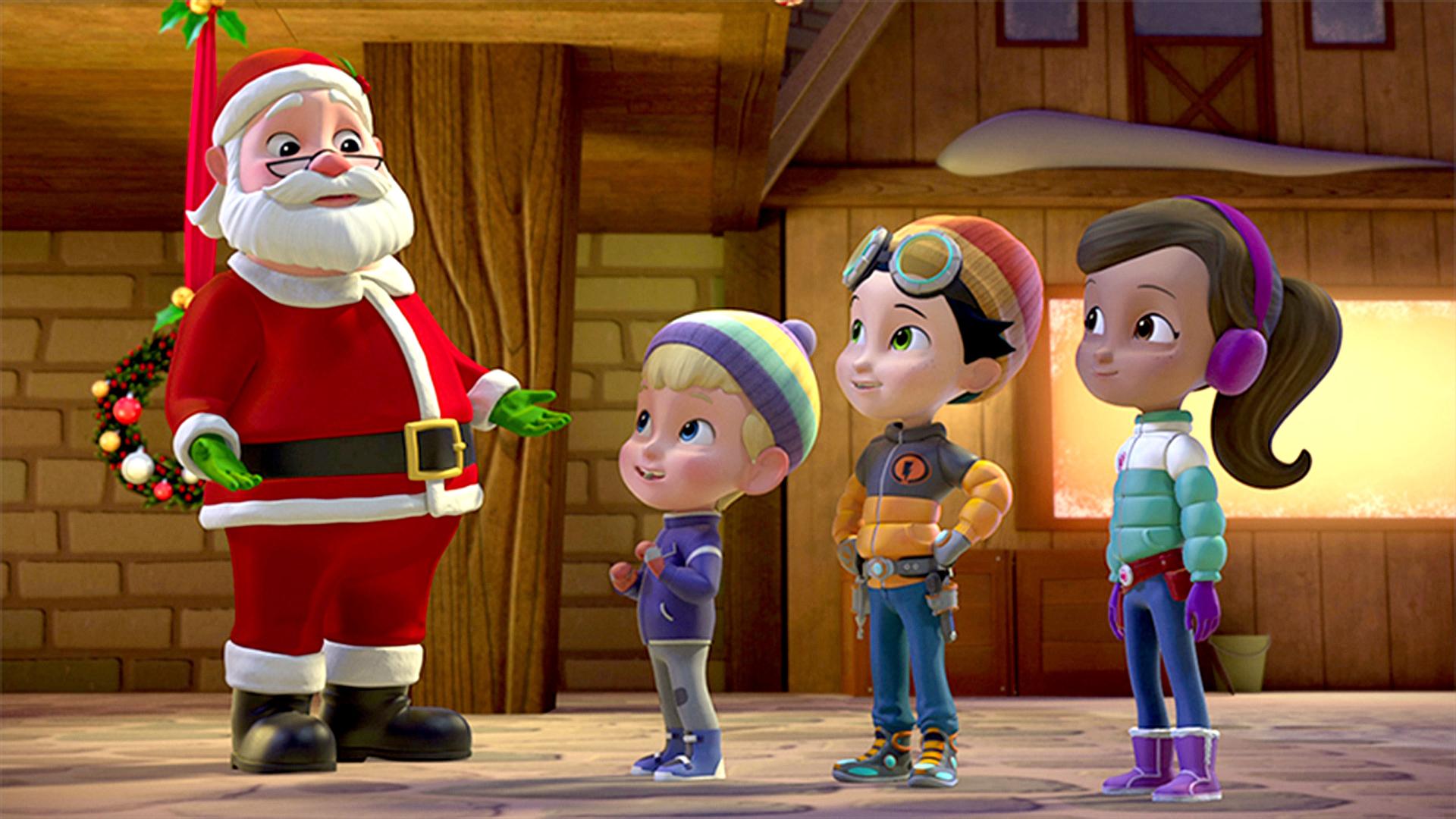 Rusty Rivets • Kausi 2 • 20 Rusty Saves Christmas Ruutu