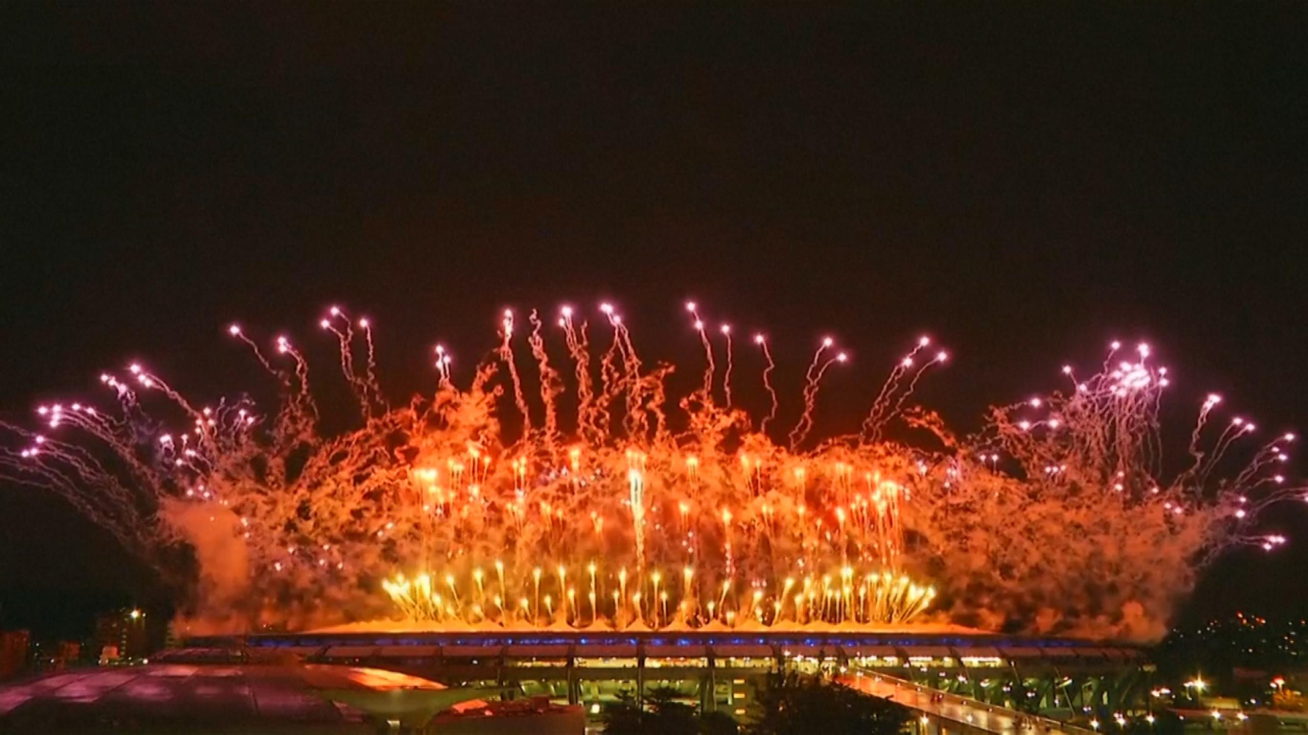 Päätösjuhla Rion Maracana-stadionilla valaisi kaupungin | Ruutu