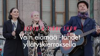 Juuso ja Tinni Show: Tilaa Vain elämää -tähdet akkarikeikalle WhatsAppin kautta!