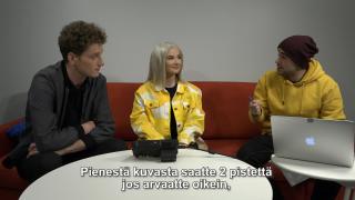 Elias Gould ja Pinkku Pinsku yrittävät tunnistaa suomalaisjulkkiksia Jampan speleissä!