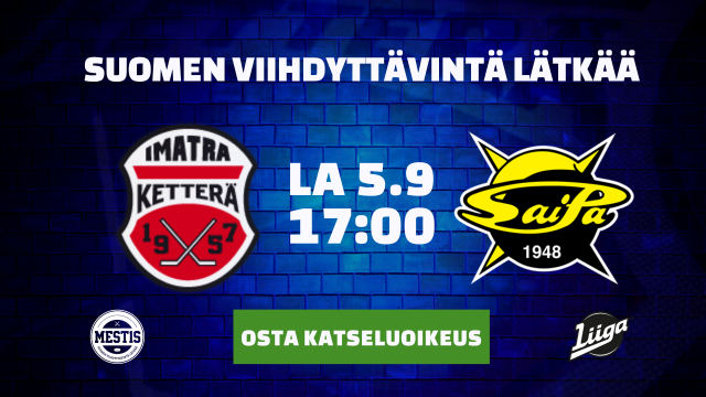 Mestis vs. Liiga: Ketterä - SaiPa - Mestis vs. Liiga: Ketterä - SaiPa 5.9.