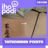 Ihopodi - S01E08 – TATUOINNIN POISTO – Vieraana Aino Viinikka